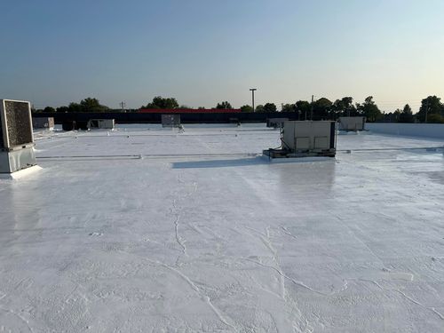 commercial roofing roof coating